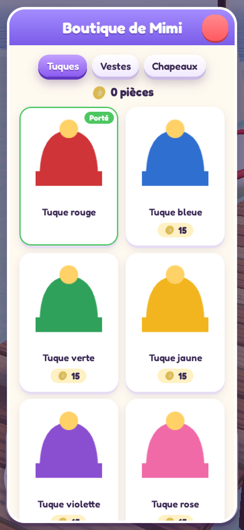 La boutique de Mimi : habiller Léo avec les pièces
